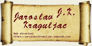 Jaroslav Kraguljac vizit kartica